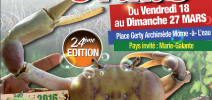 La fête du crabe en Guadeloupe pendant votre séjour au LAGON BLEU 1